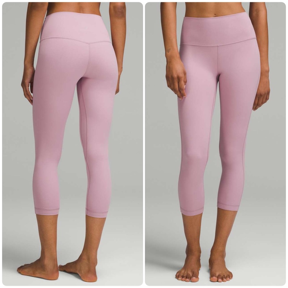 lululemon athletica High-Rise 21" Align Crop Leggings in Dusty Pink